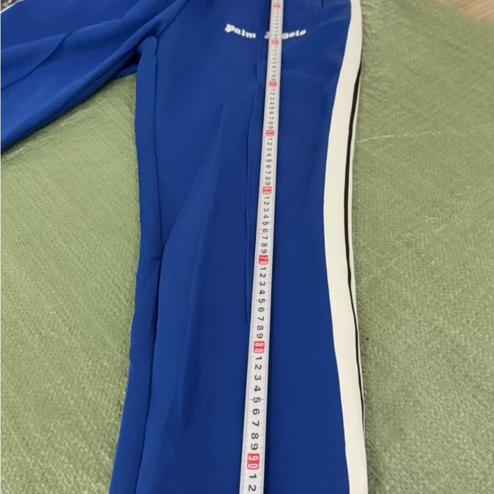 Palm Angels Royal Blue Athletic Pants